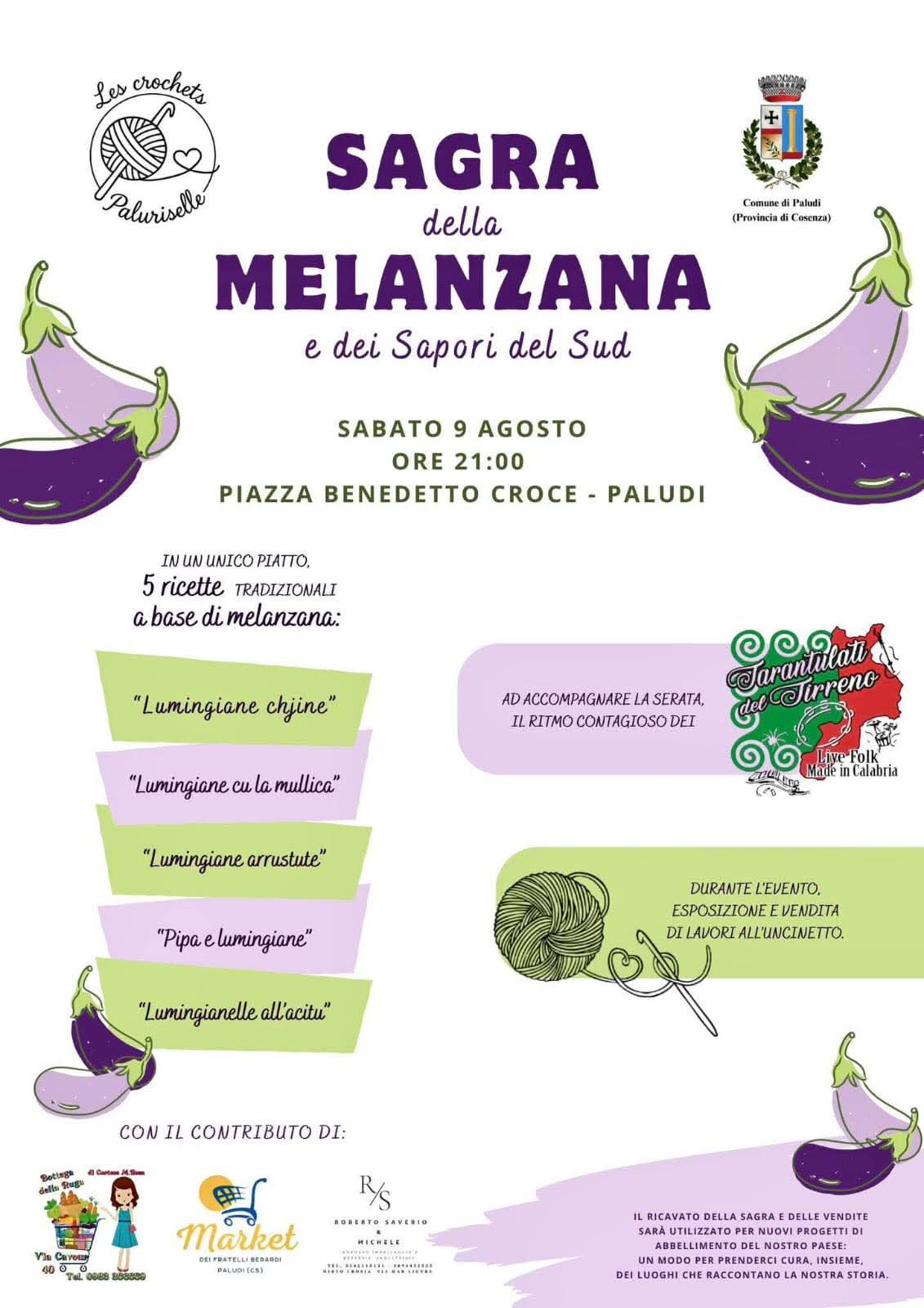 Sagra della Melanzana a Paludi