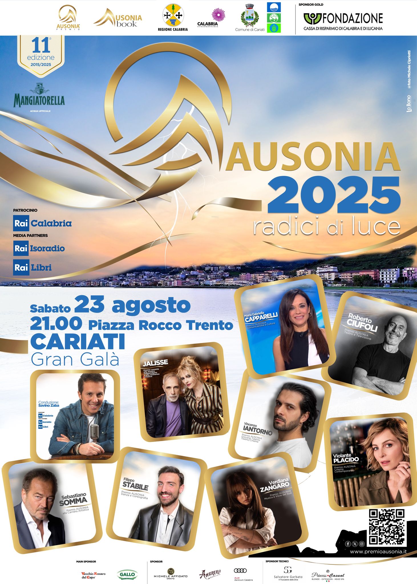 Premio AUSONIA 2025 a Cariati – Radici di Luce