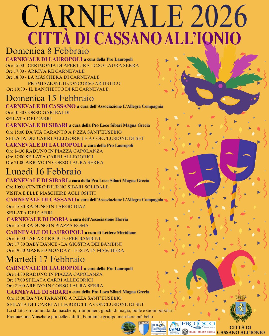 Carnevale a Cassano allo Ionio